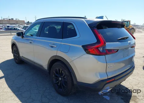 2024 Honda Cr-V Hybrid Sport-L из США, поврежденный, VIN 7FARS5H84RE013555